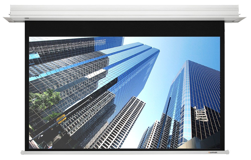 [LMRC-100210] Встраиваемый экран с электроприводом Lumien Master Recessed Control